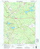 Blakeslee Pennsylvania Historical topographic map, 1:24000 scale, 7.5 X 7.5 Minute, Year 1992