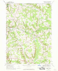 Blooming Valley Pennsylvania Historical topographic map, 1:24000 scale, 7.5 X 7.5 Minute, Year 1967