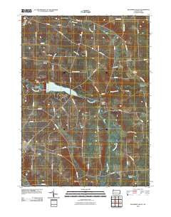 Blooming Valley Pennsylvania Historical topographic map, 1:24000 scale, 7.5 X 7.5 Minute, Year 2010