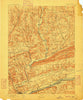 Bloomsburg Pennsylvania Historical topographic map, 1:62500 scale, 15 X 15 Minute, Year 1894