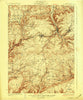 Blossburg Pennsylvania Historical topographic map, 1:62500 scale, 15 X 15 Minute, Year 1927