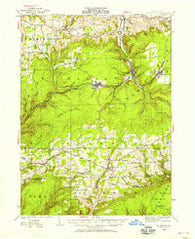 Blossburg Pennsylvania Historical topographic map, 1:62500 scale, 15 X 15 Minute, Year 1925