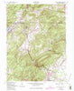 Blue Ridge Summit Pennsylvania Historical topographic map, 1:24000 scale, 7.5 X 7.5 Minute, Year 1953