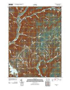 Bodines Pennsylvania Historical topographic map, 1:24000 scale, 7.5 X 7.5 Minute, Year 2010
