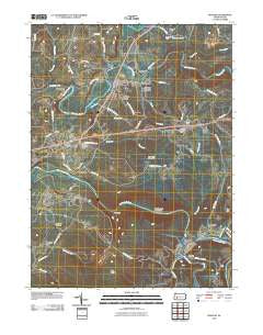 Bolivar Pennsylvania Historical topographic map, 1:24000 scale, 7.5 X 7.5 Minute, Year 2010