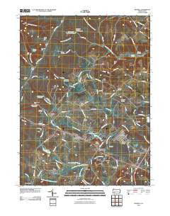 Boswell Pennsylvania Historical topographic map, 1:24000 scale, 7.5 X 7.5 Minute, Year 2010