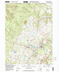 Boswell Pennsylvania Historical topographic map, 1:24000 scale, 7.5 X 7.5 Minute, Year 1997