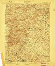 Boyertown Pennsylvania Historical topographic map, 1:62500 scale, 15 X 15 Minute, Year 1902