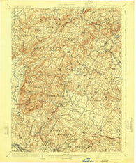 Boyertown Pennsylvania Historical topographic map, 1:62500 scale, 15 X 15 Minute, Year 1902