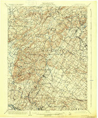 Boyertown Pennsylvania Historical topographic map, 1:62500 scale, 15 X 15 Minute, Year 1902