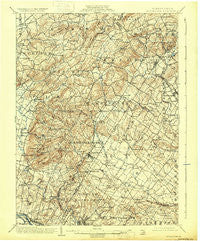Boyertown Pennsylvania Historical topographic map, 1:62500 scale, 15 X 15 Minute, Year 1902