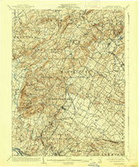 Boyertown Pennsylvania Historical topographic map, 1:62500 scale, 15 X 15 Minute, Year 1902