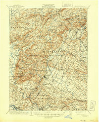 Boyertown Pennsylvania Historical topographic map, 1:62500 scale, 15 X 15 Minute, Year 1902