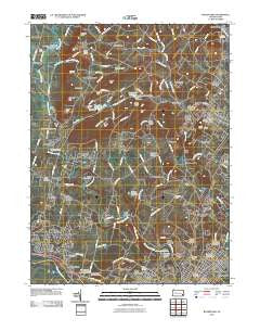 Boyertown Pennsylvania Historical topographic map, 1:24000 scale, 7.5 X 7.5 Minute, Year 2010