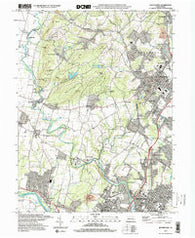 Boyertown Pennsylvania Historical topographic map, 1:24000 scale, 7.5 X 7.5 Minute, Year 1997