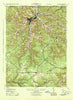 Bradford Pennsylvania Historical topographic map, 1:62500 scale, 15 X 15 Minute, Year 1944