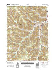 Bradford Pennsylvania Historical topographic map, 1:24000 scale, 7.5 X 7.5 Minute, Year 2013