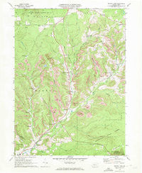Brandy Camp Pennsylvania Historical topographic map, 1:24000 scale, 7.5 X 7.5 Minute, Year 1970
