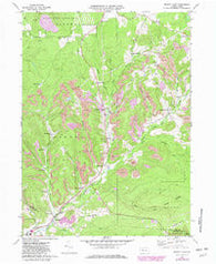 Brandy Camp Pennsylvania Historical topographic map, 1:24000 scale, 7.5 X 7.5 Minute, Year 1970
