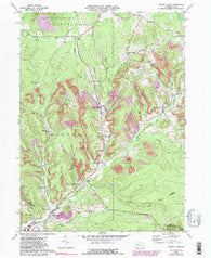 Brandy Camp Pennsylvania Historical topographic map, 1:24000 scale, 7.5 X 7.5 Minute, Year 1970