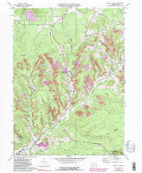 Brandy Camp Pennsylvania Historical topographic map, 1:24000 scale, 7.5 X 7.5 Minute, Year 1970