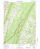 Breezewood Pennsylvania Historical topographic map, 1:24000 scale, 7.5 X 7.5 Minute, Year 1967