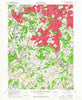 Bridgeville Pennsylvania Historical topographic map, 1:24000 scale, 7.5 X 7.5 Minute, Year 1960