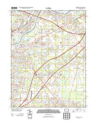 Bristol Pennsylvania Historical topographic map, 1:24000 scale, 7.5 X 7.5 Minute, Year 2013