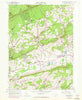 Broadheadsville Pennsylvania Historical topographic map, 1:24000 scale, 7.5 X 7.5 Minute, Year 1960