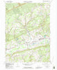 Brodheadsville Pennsylvania Historical topographic map, 1:24000 scale, 7.5 X 7.5 Minute, Year 1960