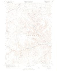 Brookland Pennsylvania Historical topographic map, 1:24000 scale, 7.5 X 7.5 Minute, Year 1969