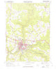Brookville Pennsylvania Historical topographic map, 1:24000 scale, 7.5 X 7.5 Minute, Year 1969