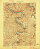Brownsville Pennsylvania Historical topographic map, 1:62500 scale, 15 X 15 Minute, Year 1902