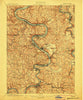 Brownsville Pennsylvania Historical topographic map, 1:62500 scale, 15 X 15 Minute, Year 1906