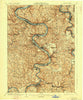 Brownsville Pennsylvania Historical topographic map, 1:62500 scale, 15 X 15 Minute, Year 1906