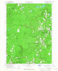 Buck Hill Falls Pennsylvania Historical topographic map, 1:24000 scale, 7.5 X 7.5 Minute, Year 1966