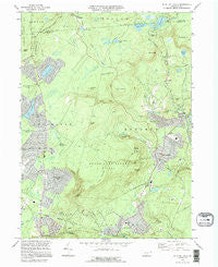 Buck Hill Falls Pennsylvania Historical topographic map, 1:24000 scale, 7.5 X 7.5 Minute, Year 1994