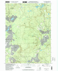 Buck Hill Falls Pennsylvania Historical topographic map, 1:24000 scale, 7.5 X 7.5 Minute, Year 1997