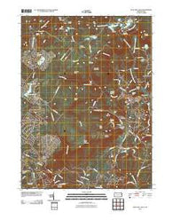 Buck Hill Falls Pennsylvania Historical topographic map, 1:24000 scale, 7.5 X 7.5 Minute, Year 2010