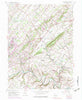 Buckingham Pennsylvania Historical topographic map, 1:24000 scale, 7.5 X 7.5 Minute, Year 1953