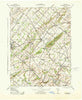 Buckingham Pennsylvania Historical topographic map, 1:31680 scale, 7.5 X 7.5 Minute, Year 1943