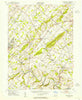 Buckingham Pennsylvania Historical topographic map, 1:24000 scale, 7.5 X 7.5 Minute, Year 1953