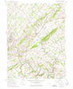 Buckingham Pennsylvania Historical topographic map, 1:24000 scale, 7.5 X 7.5 Minute, Year 1953