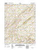 Buckingham Pennsylvania Historical topographic map, 1:24000 scale, 7.5 X 7.5 Minute, Year 2013