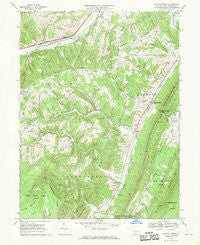 Buffalo Mills Pennsylvania Historical topographic map, 1:24000 scale, 7.5 X 7.5 Minute, Year 1967
