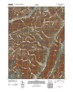 Buffalo Mills Pennsylvania Historical topographic map, 1:24000 scale, 7.5 X 7.5 Minute, Year 2010