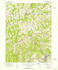 Burgettstown Pennsylvania Historical topographic map, 1:24000 scale, 7.5 X 7.5 Minute, Year 1954