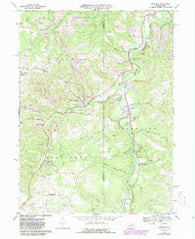 Burnside Pennsylvania Historical topographic map, 1:24000 scale, 7.5 X 7.5 Minute, Year 1968