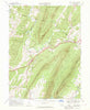 Burnt Cabins Pennsylvania Historical topographic map, 1:24000 scale, 7.5 X 7.5 Minute, Year 1966