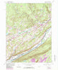 Bushkill Pennsylvania Historical topographic map, 1:24000 scale, 7.5 X 7.5 Minute, Year 1944